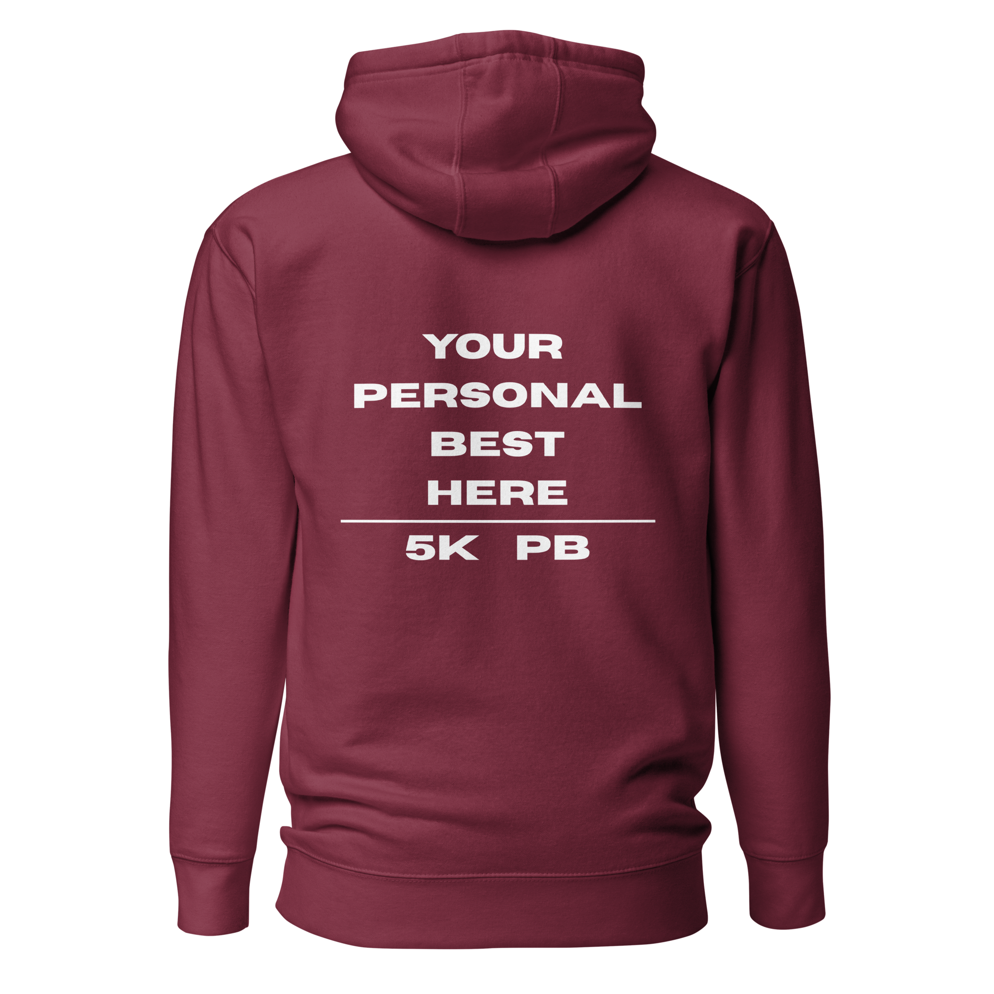 Personalised 5K PB Hoodie