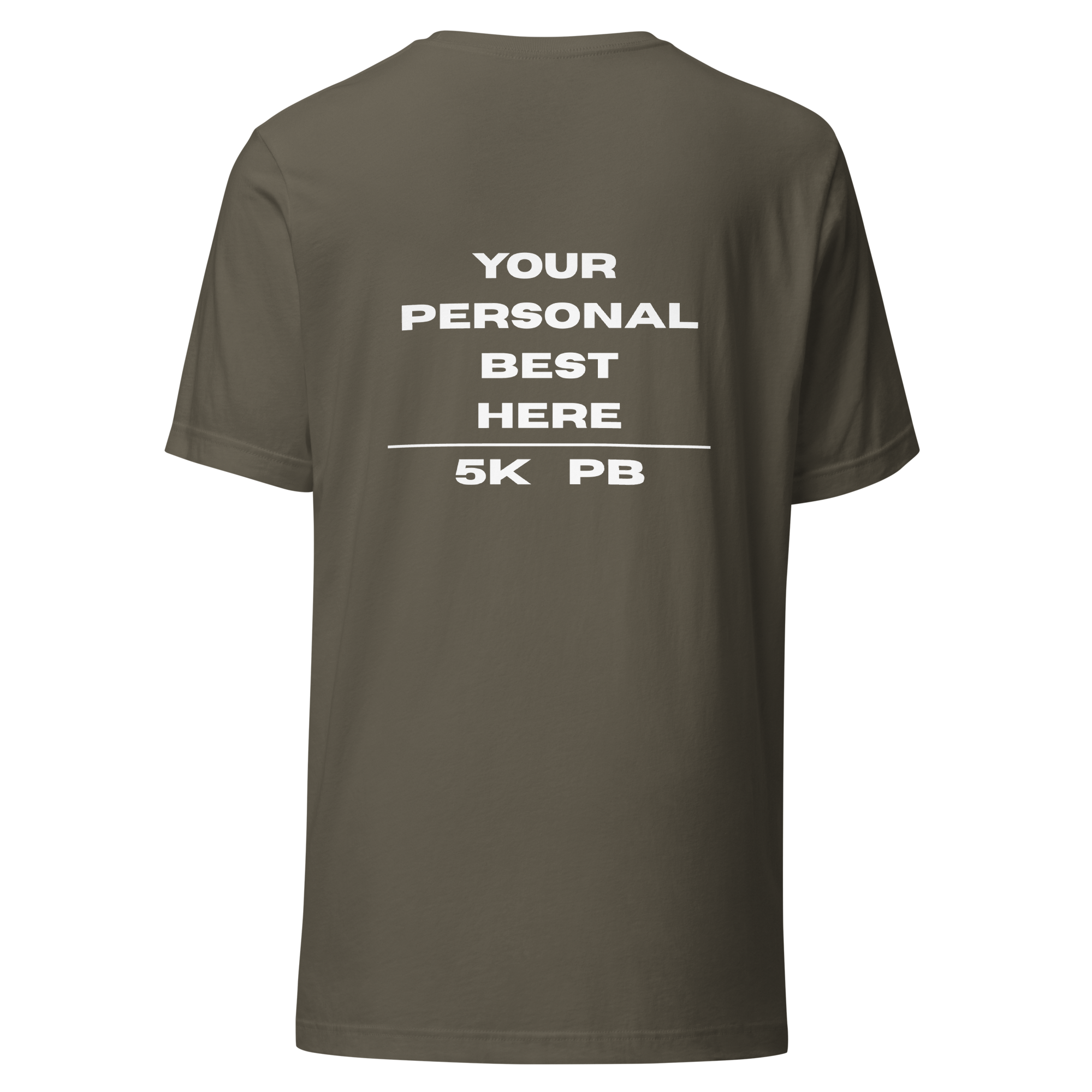 Personalised 5K PB T-Shirt