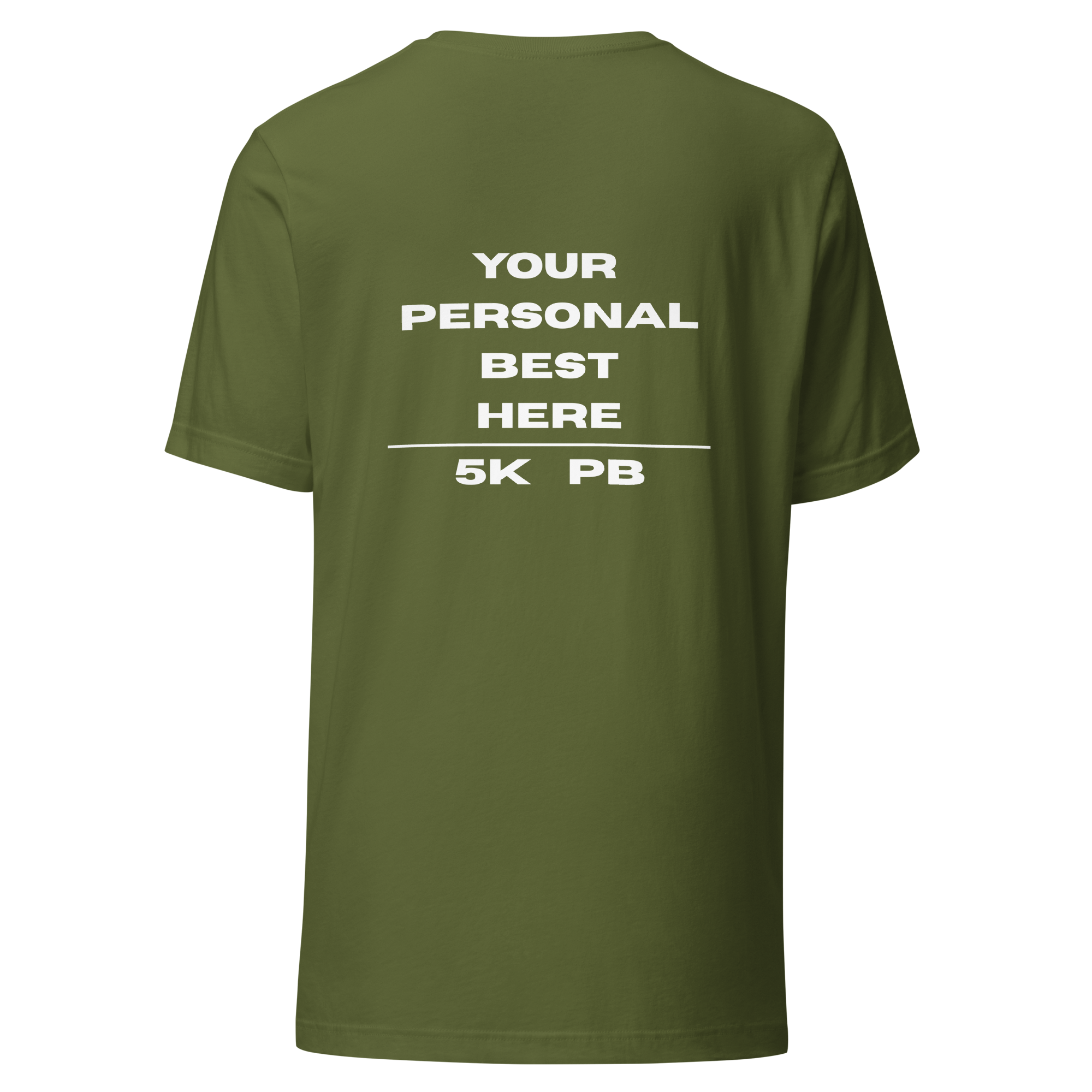 Personalised 5K PB T-Shirt